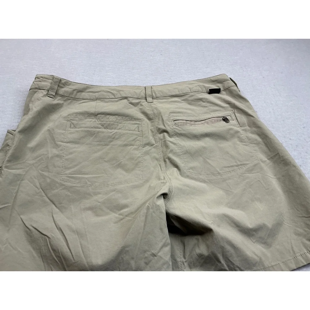 Patagonia Quandary Shorts Tan Khaki Stretch Hiking Outdoor‎ Size 12 STY58091